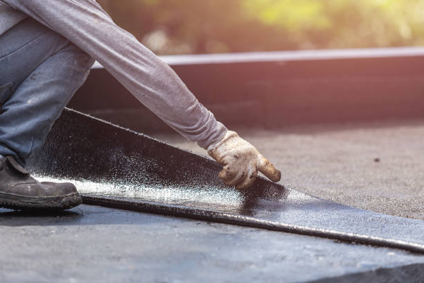 Professional Interior Drainage System technician working in Melville, NY